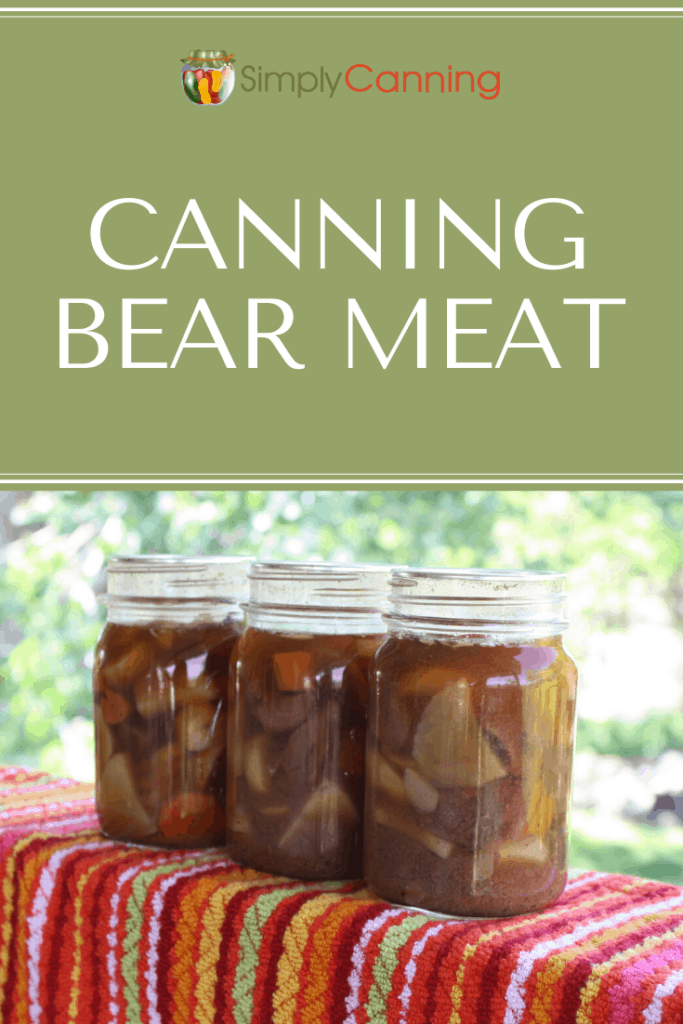 Canning Bear Meat