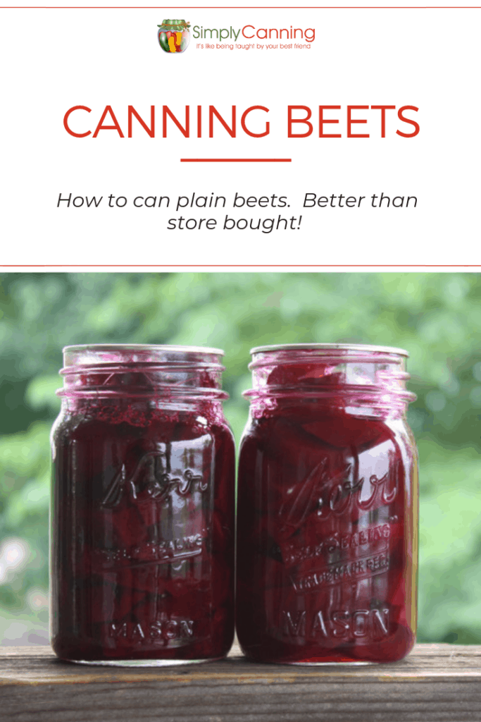 Canning Beets