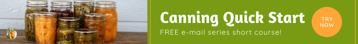 Canning Quick Start free email series short course.