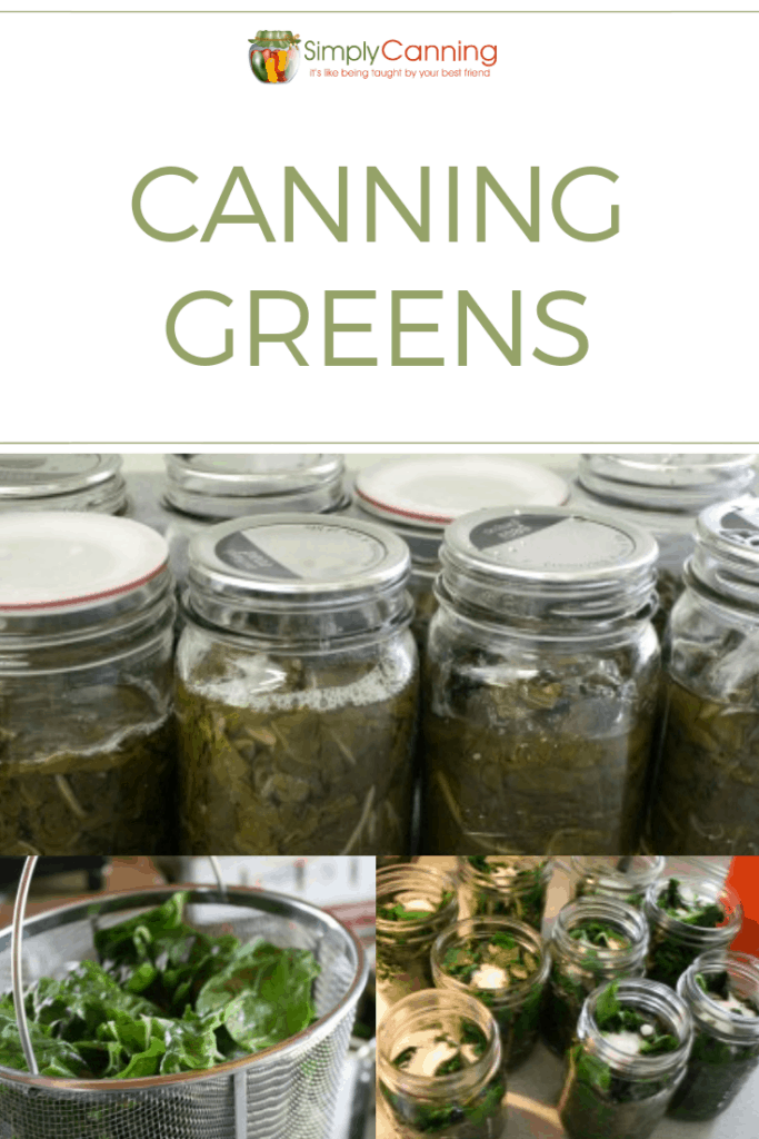 Canning Greens