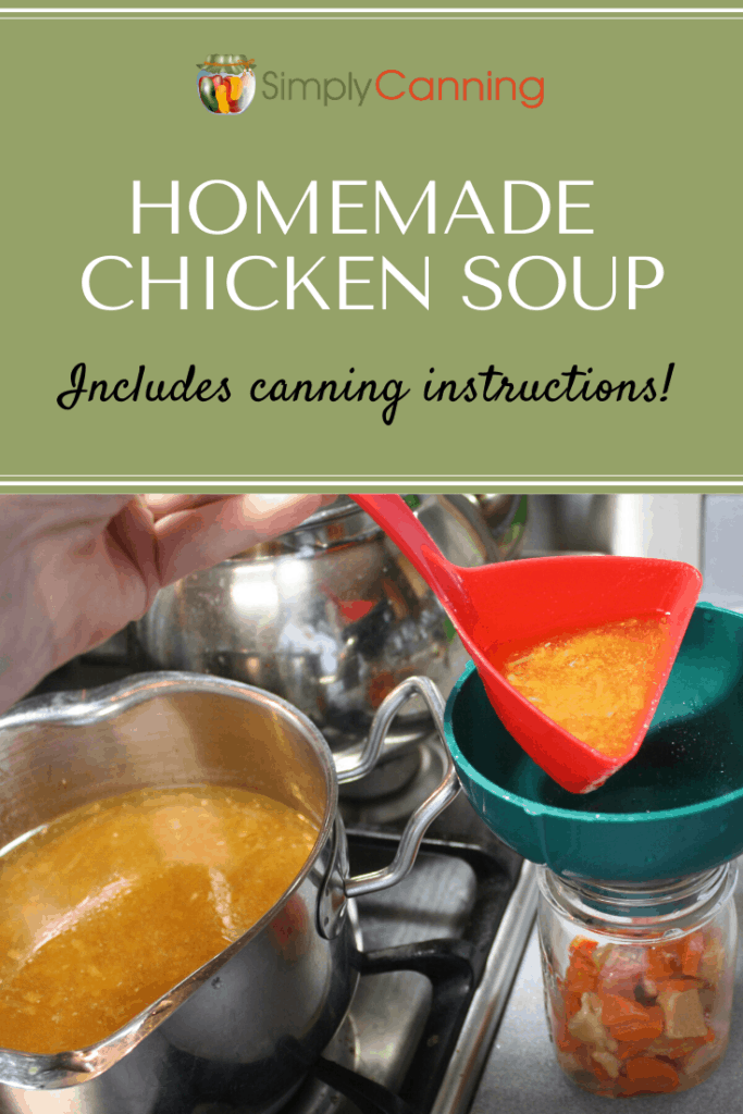 Canning discount chicken soup