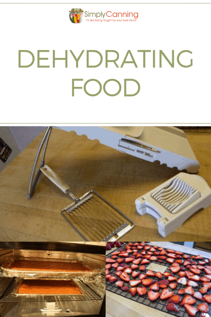 Dehydrating food pin