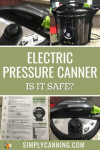Presto Electric Pressure Canner Pin
