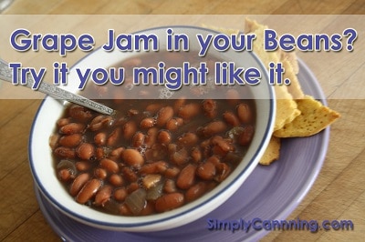GrapeJamPintoBeans