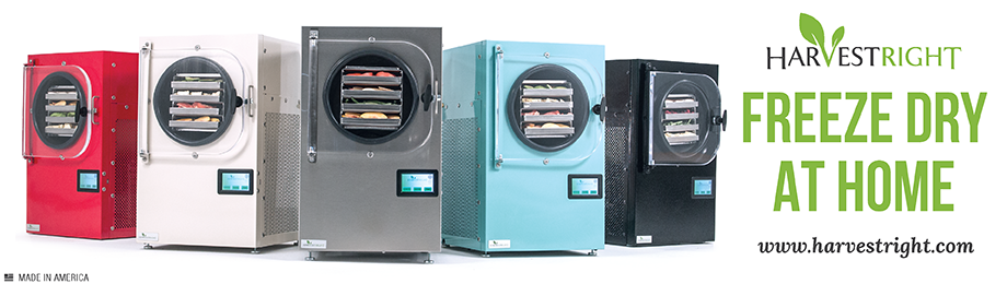 HarvestRight freeze dryers. 