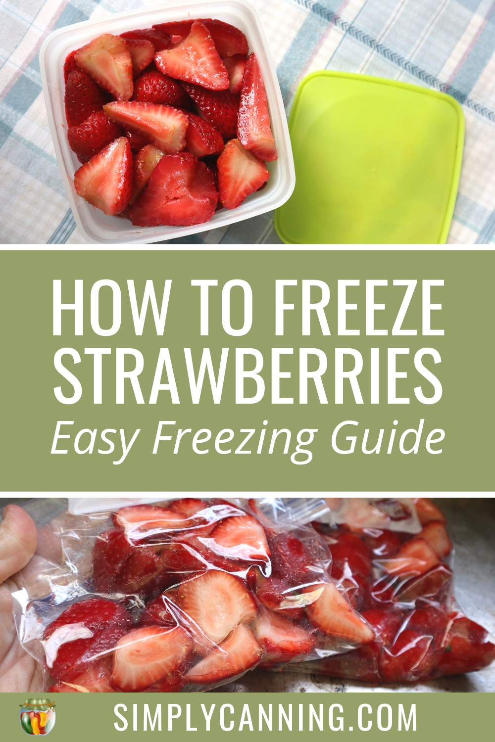 How to Freeze Strawberries; Easy Freezing Guide. 