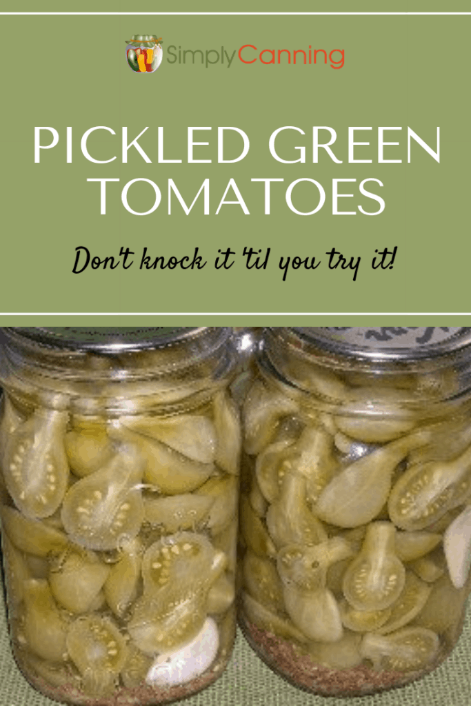 Quick & Easy Pickled Green Tomatoes - Alphafoodie