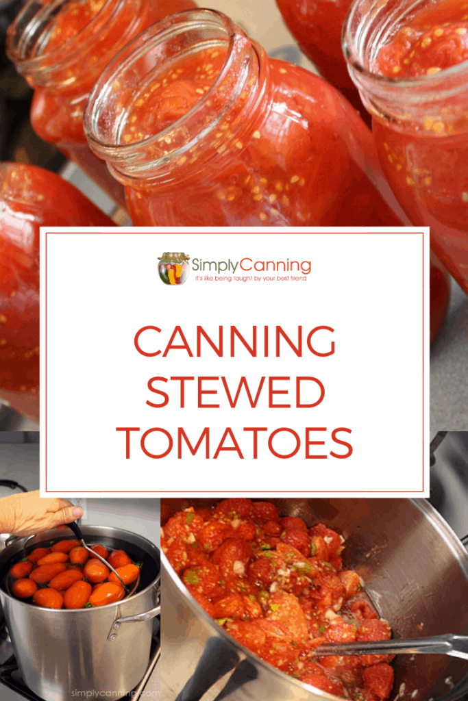 Canning Stewed Tomatoes Recipe. How to safely adapt for flavor.