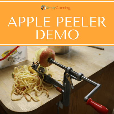 Apple Peeler Demo