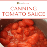 Cooking tomatoes down into a sauce.