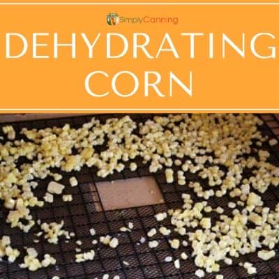 Dehydrating corn