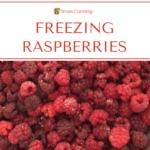Fresh red raspberries.