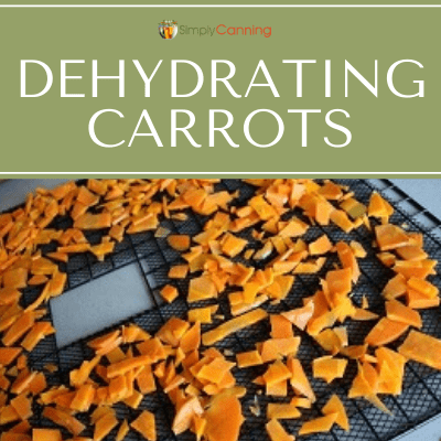 dehydrating carrots