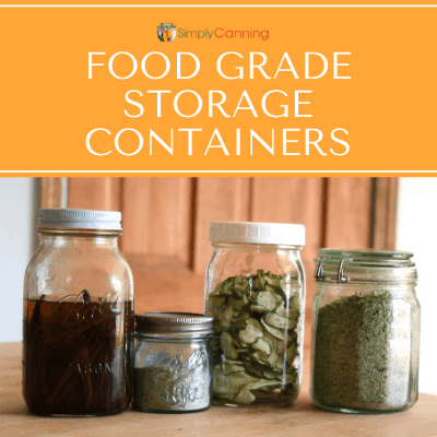 food grade storage containers