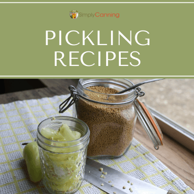 Why are pickling recipes with vegetables safe for the waterbath?