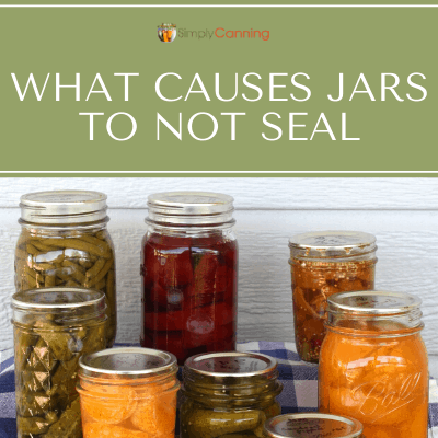 Colorful jars of home canned food, including citrus fruits and beets.