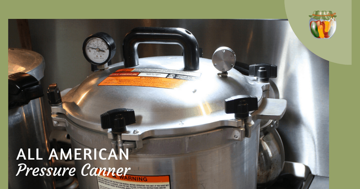 All American Pressure Canners are sturdy and will last for years!