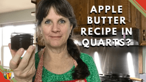 Apple Butter Recipe in Quarts