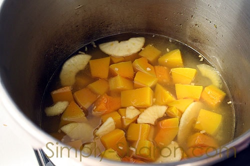 butternut apple soup