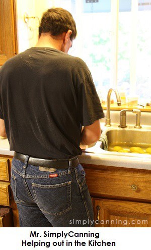 canning pears