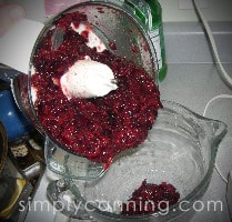 chopped cherries