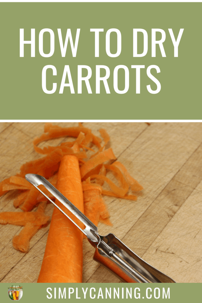 How to Dry Carrots
