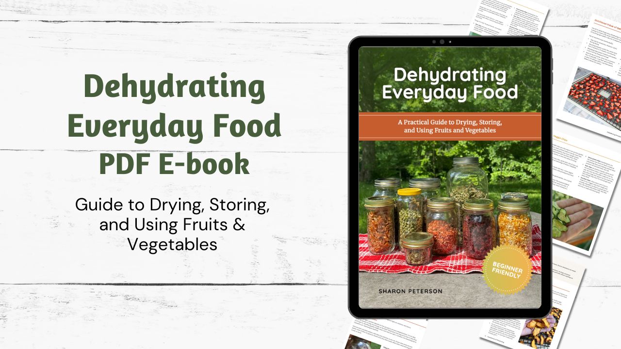 Dehydrating Everyday Foods PDF Cover.