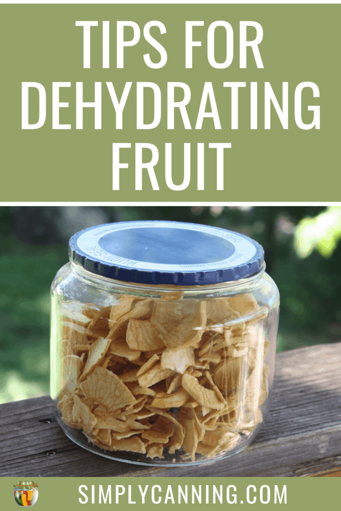 Dehydrating Fruit