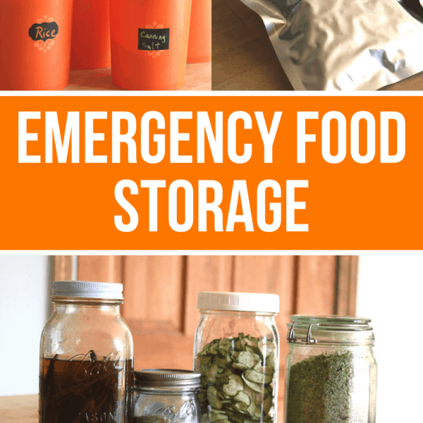 Emergency Food Storage