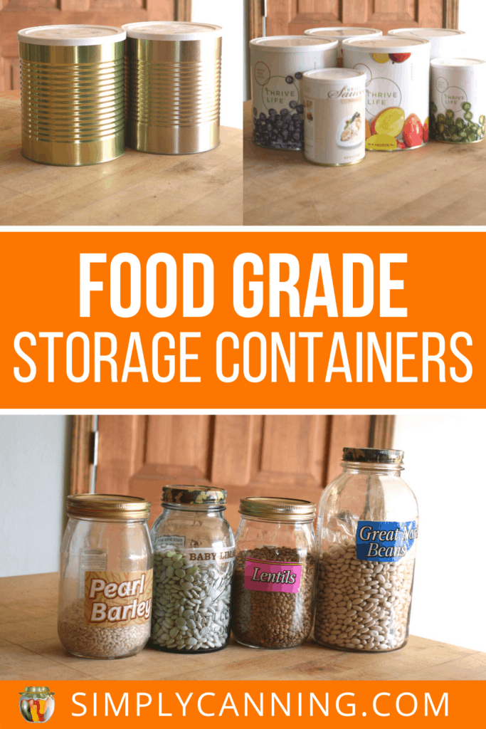 Food Grade Storage Containers
