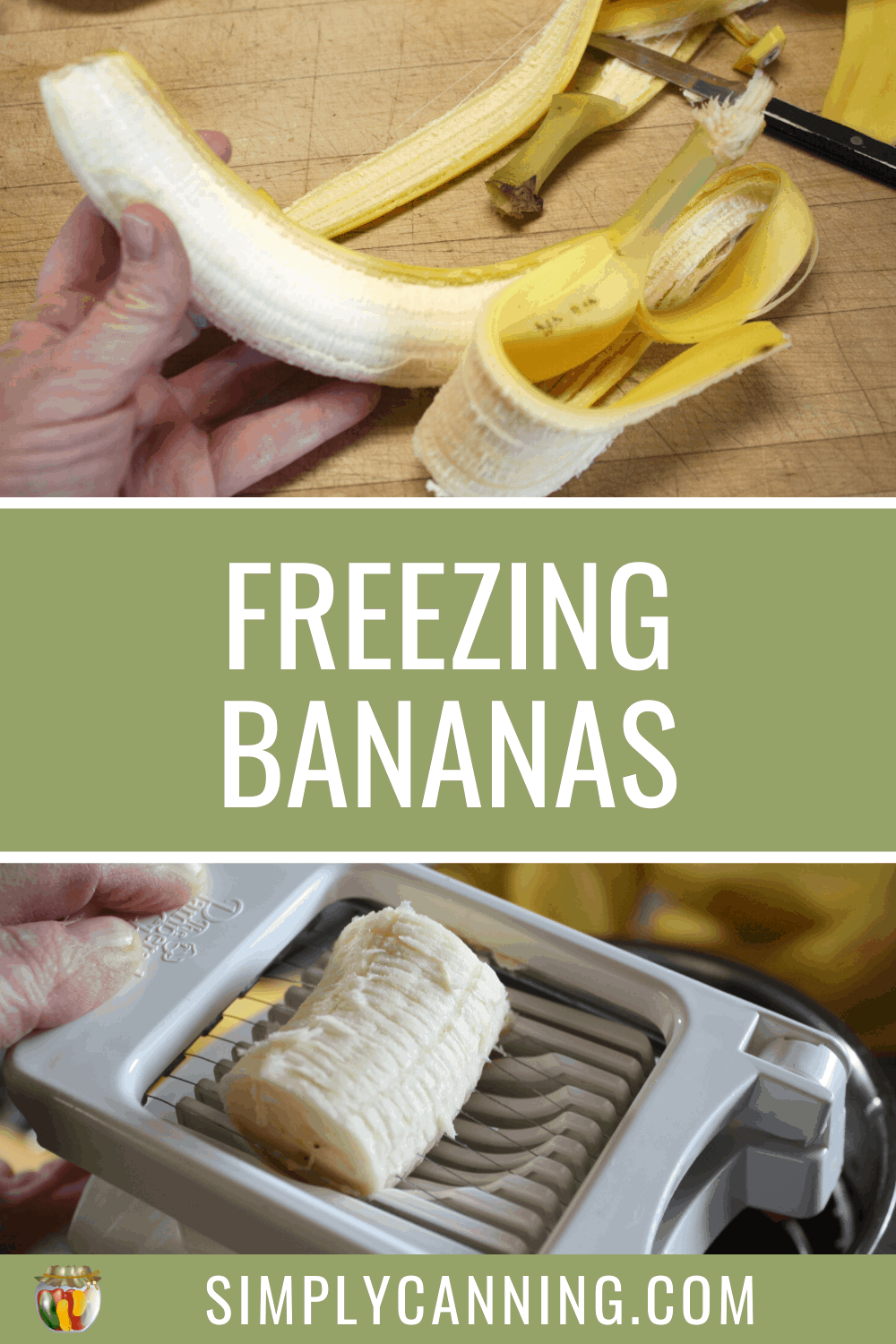 Freezing Bananas Cuts Waste & Saves Money!
