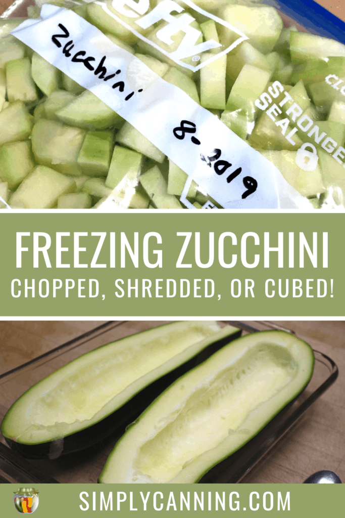 Freezing Zucchini 