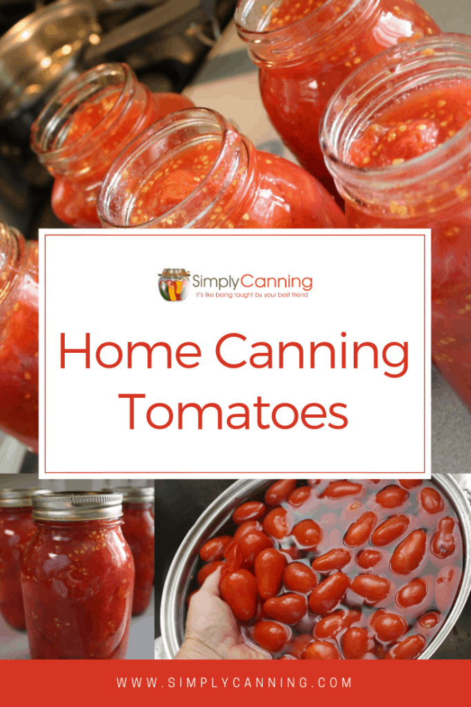 Home Canning Tomatoes