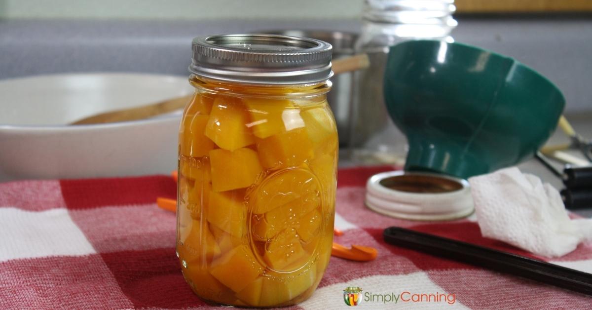 Learn How to Can Butternut Squash/ Easy Pressure Canning 
