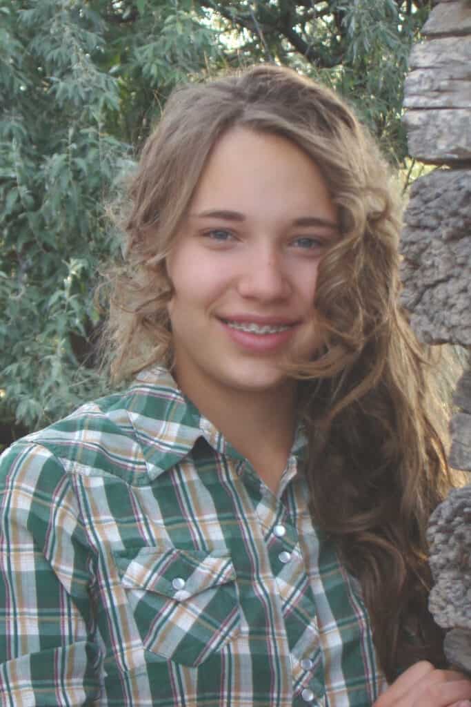 Kirstine LeMaster standing outdoors.