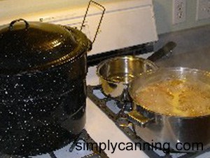 making orange marmalade