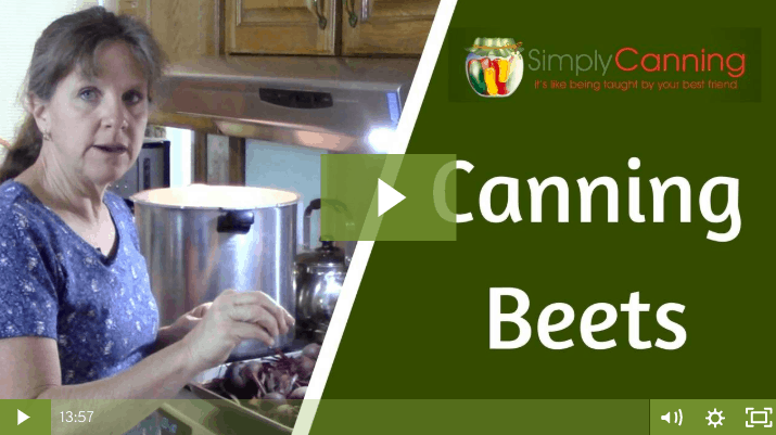 members canning beets