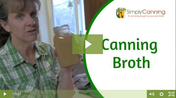Canning Broth