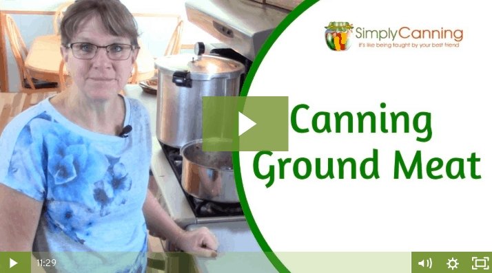 membership canning ground meat