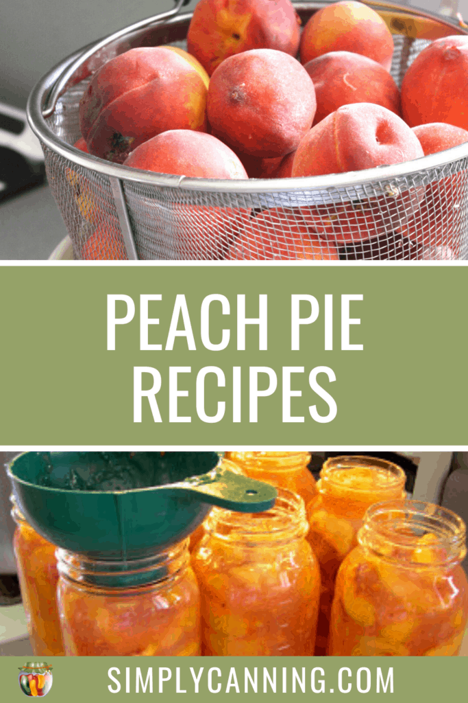 Peach Pie Recipes