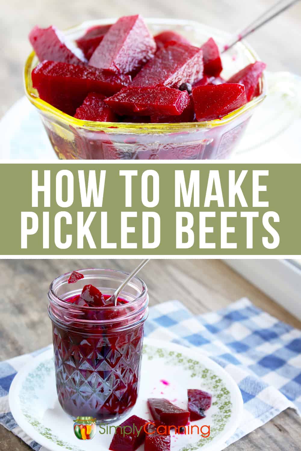 Pickled Beets/ An easy quick condiment. With Canning Instructions