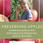 Preserving Apples