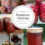 Preserving Cherries