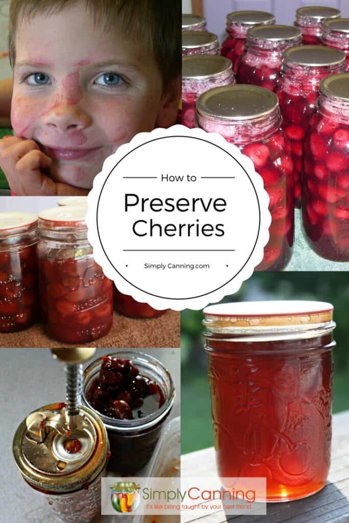 preserving cherries pin