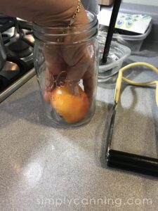 Canning Peaches: Water bath canning for beginners.