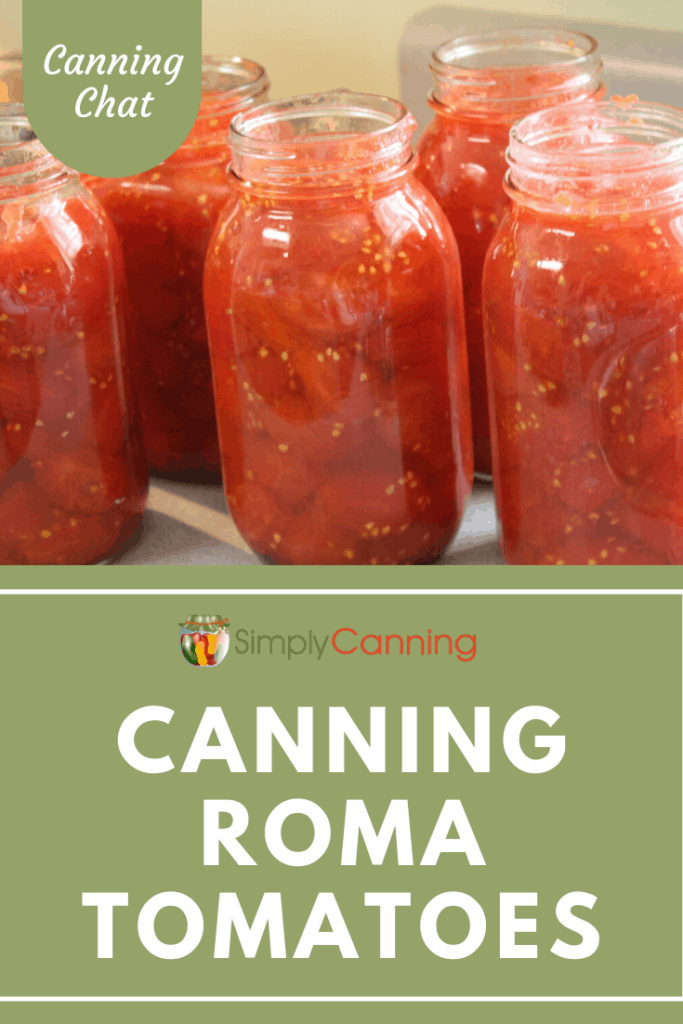 Canning Roma Tomatoes