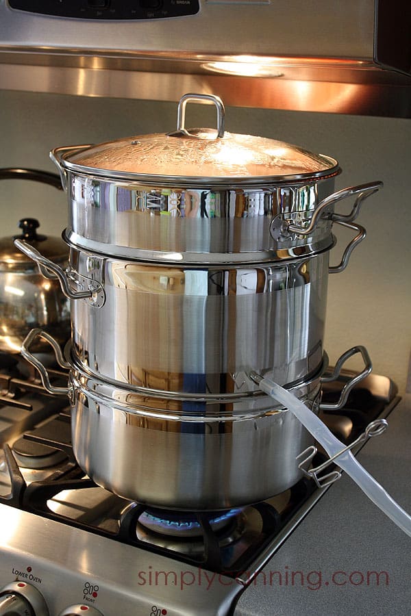 Norpro Steam juicer is a handy tool for many preserving projects.