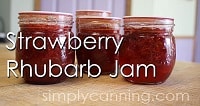 strawberry rhubarb jam