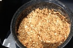 sun oven peach crisp