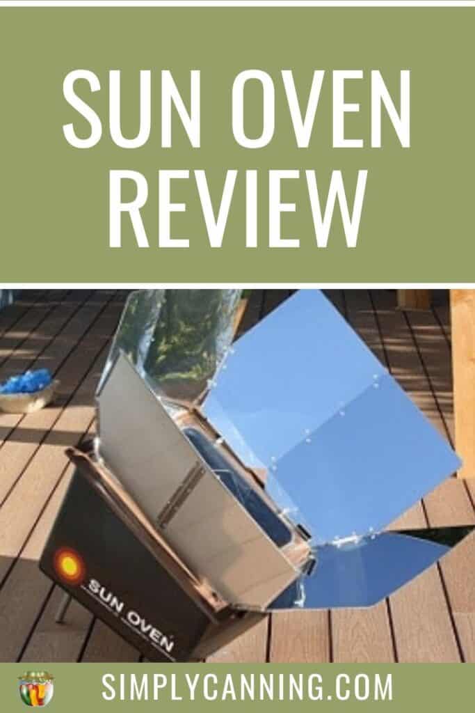 Sun Oven Review